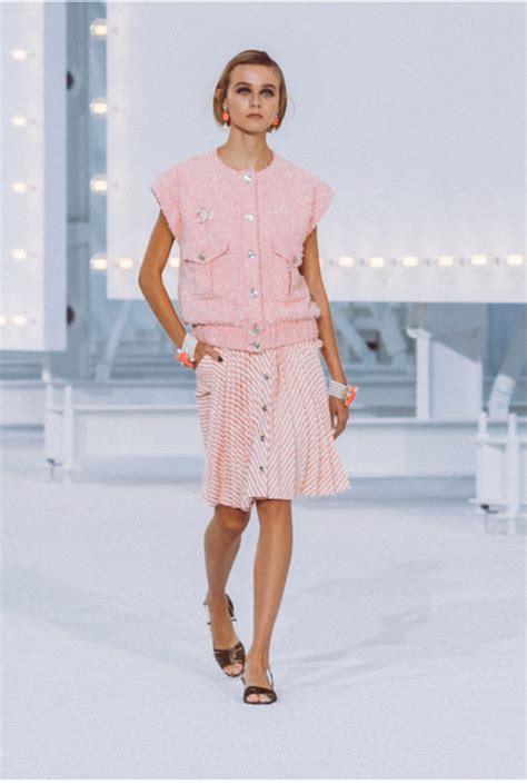 chanel spring-summer 2021 shoes|Chanel dresses 2021.